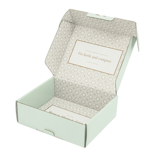 Caja <span class=keywords><strong>de</strong></span> Envío <span class=keywords><strong>de</strong></span> Cartón Corrugado Plegable <span class=keywords><strong>para</strong></span> Cosméticos y <span class=keywords><strong>Ropa</strong></span>, Ecológica, <span class=keywords><strong>de</strong></span> Buena Calidad, con Logotipo Personalizado - Product Image 1