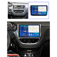 Sistema Multimedia para Auto BHNEW 8+256G para Peugeot 2008 208 2012-2018, Navegación GPS para Auto, Cámara 2DIN 360, Reproductor Android para Auto