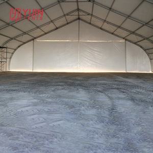 Carpa Curva de 15 por 40 para Pabellón Deportivo de Baloncesto, Carpa Curva para Eventos Deportivos al Aire Libre - Product Image 1