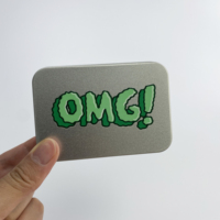 Logo d'étiquette personnalisée autocollant de transfert UV étanche en PVC transparent pour bouteille