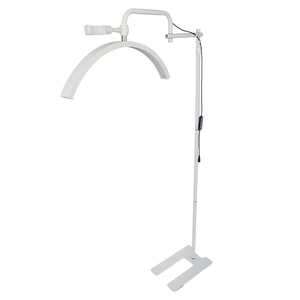Lámpara LED de Pie de 20 Pulgadas en Forma de Media Luna <span class=keywords><strong>para</strong></span> <span class=keywords><strong>Pestañas</strong></span>, Salón de Belleza y Sala de Estar - Product Image 1