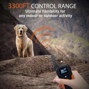 Nouveau modèle de batterie au lithium rechargeable, plastique, écologique, IPX7, fournitures d'entraînement pour animaux de compagnie, <span class=keywords><strong>chien</strong></span> commandé à distance, choc électrique - Product Image 4