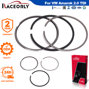 RACEORLY 03L198151C Jeu de segments de piston 81mm STD pour VW Audi CLJA <span class=keywords><strong>CGLC</strong></span> 2.0 TDI Amarok Jetta Transporter Golf A3 Diesel - Product Image 1