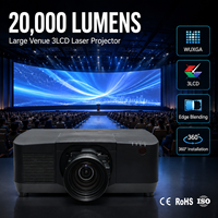 Projecteur laser économique de 20 000 lumens pour grandes salles, alternative aux marques de projecteurs haut de gamme premium