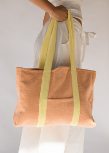 Bolsa <span class=keywords><strong>de</strong></span> Mano Personalizada <span class=keywords><strong>de</strong></span> Felpa, Estilo Casual y Moderno, Color Rosa Caramelo, para la Playa, Cómoda, para Dama, Fábrica con Certificación BSCI - Product Image 4