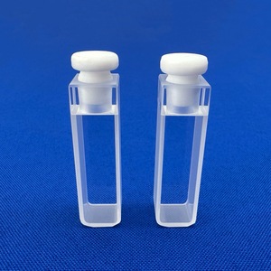 Pasokan langsung pabrik dapat disesuaikan kubus sel aliran kuarsa transparan - Product Image 1