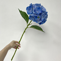 HGA Bunga Hydrangea Buatan Grosir, Bunga Hydrangea Sutra Real Touch, Pemasok Grosir untuk Dekorasi Latar Belakang Gapura Pernikahan Pabrik