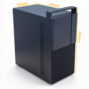 เคสคอมพิวเตอร์ <span class=keywords><strong>Antec</strong></span> Pyramid Mid Tower สำหรับ PC แบบ Matx พร้อมพัดลม เคสคอมพิวเตอร์ตั้งโต๊ะที่รองรับเมนบอร์ด ATX ทำจากโลหะแผ่น - Product Image 4
