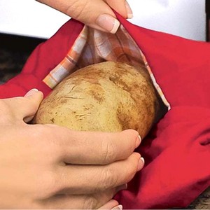Microwave Potato Bag Polyester Fabric High Temperature Baking Bag Kitchen Tool For Cooking Potatoes - Product Image 4