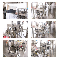 Machine de remplissage pneumatique polyvalente, trémie réglable de 4 ml à 250 ml, pour le scellage de liquides et de pâtes (plâtre)