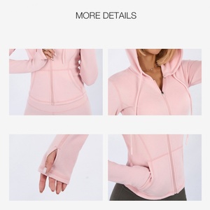 Conjunto Deportivo de 2 Piezas para Mujer, Cintura Alta, Ajustado, Transpirable, de Secado Rápido, Protección UV, Ropa Deportiva de Verano, Venta al Por Mayor Personalizada - Product Image 5