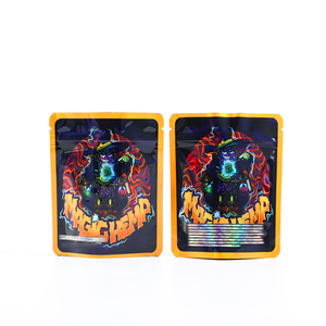 New Product 3d Printed Exotic Die Cut Standing Pouch Packaging Child Proof <strong>3</strong>.5 g Mylar <strong>Bags</strong> with Game Boy Custom - Product Image 4