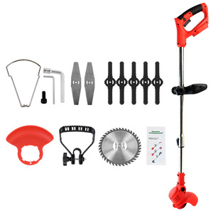 Elettrico portatile Cordless Grass Trimmer 21V batteria ricaricabile Grass Edge Cutter e tosaerba Set di strumenti - Product Image 2