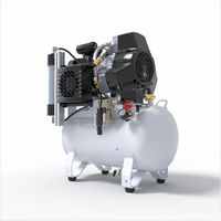 Cabezal de compresor de aire estacionario sin aceite de 5KW, 380V CA, 60Hz, 5-10 CFM, refrigerado por aire, para fabricación de nieve