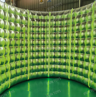 Vente directe usine : Cabine photo gonflable en tissu Oxford avec souffleur électrique et impression numérique, idéale pour les événements et fêtes