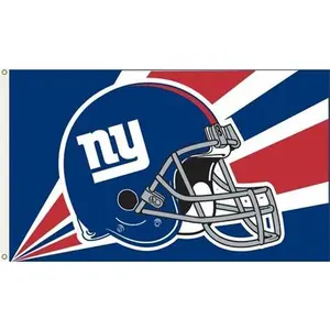 Bendera New York Giants G-MEN dikenal 90x150cm 3x5ft spanduk tim terbaik