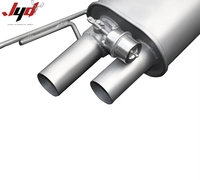 Sistem Knalpot Catback Valvetronic Baja Tahan Karat 304 Berkinerja Tinggi untuk Porsche 958 Cayenne 3.0T/3.6/4.8/4.8T 2014