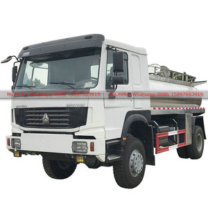 4x4 HOWO Full Wheel Drinking <strong>Milk</strong> Truck With SS304-2B Stainless Steel Tank Food Grade Tank for Fresh <strong>Milk</strong> Transport - Product Image 3