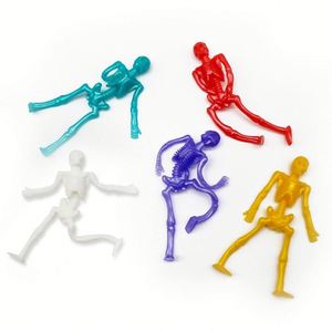 Jouet fantaisie et farceur en caoutchouc souple TPR, petit squelette zombie extensible, idéal pour les farces d'Halloween, produit transfrontalier, vente chaude - Product Image 2