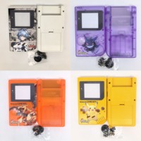 Casing Plastik ABS Cetak UV untuk Shell dengan Kit Tombol - Pengganti Casing Lengkap untuk Gameboy klasik GBO