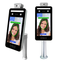 Lector Biométrico de Huellas Dactilares con Reconocimiento Facial, Detección Térmica de Vida Real, Wifi, Cerradura Inteligente para Puerta, Terminal de Control de Acceso