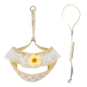 Arnés <span class=keywords><strong>de</strong></span> Pecho para Mascotas con Diseño <span class=keywords><strong>de</strong></span> Hada y Bonito Collar, Correa para Perros - Product Image 4