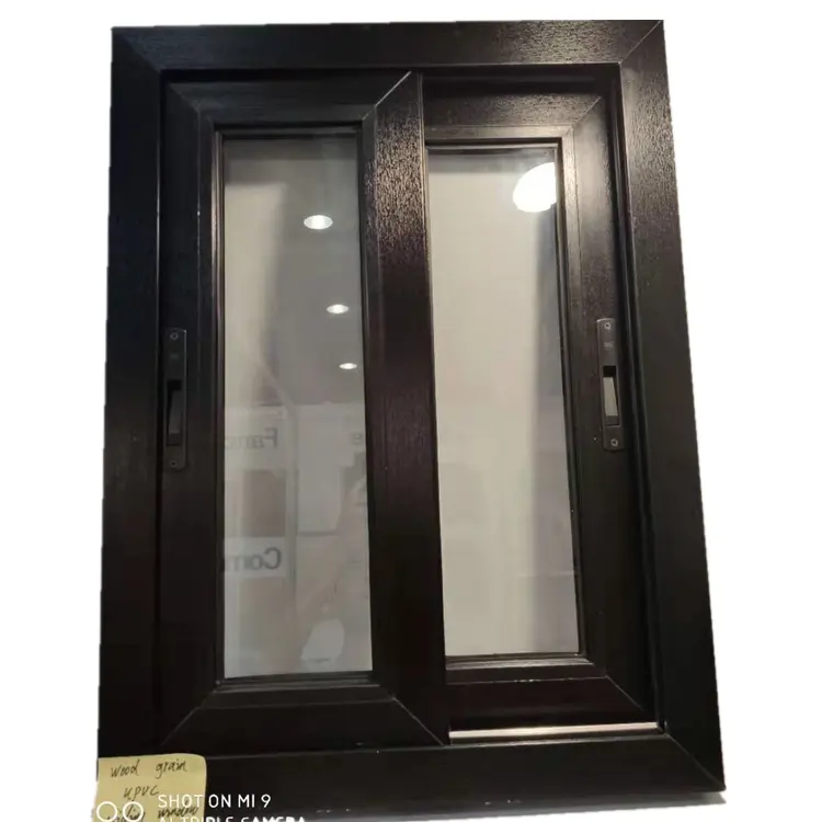 Fábrica de China precio barato de las viudas termopanel ventanas de madera de teca para casa