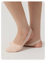 Chaussures de ballet de qualité supérieure, confortables, respirantes et douces pour femmes et enfants, avec empeigne en tissu extensible et semelle extérieure en PU