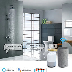 Interruptor Táctil Inteligente LangYeao 20A 40A, Estándar EU/UK, 4000W 8000W WiFi para Calentador de Agua/Caldera con Marco de Aluminio, Compatible con Tuya - Product Image 2