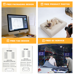 Direct usine : Lit orthopédique moderne et imperméable pour chien, canapé pour animaux de compagnie en mousse haute densité, housse amovible et lavable, fournitures pour animaux de compagnie OEM/ODM - Product Image 4