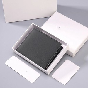 <span class=keywords><strong>Portafoglio</strong></span> da <span class=keywords><strong>Uomo</strong></span> Corto di Marca all'Ingrosso con Scatola Tasca Portamonete Fermasoldi Casual Business con <span class=keywords><strong>Cerniera</strong></span> - Product Image 4