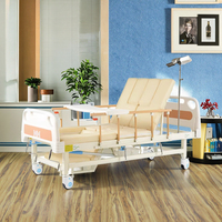 Lit de soins infirmiers multifonctionnel manuel LC-ZQ2 lit d'hôpital multifonctionnel rééducation aux soins intensifs pour la maison et les milieux médicaux