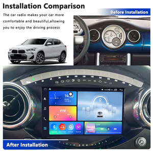 Meihua 9 pouces Android voiture pour lecteur DVD DSP BMW <span class=keywords><strong>MINI</strong></span> <span class=keywords><strong>Cooper</strong></span> R50/56 2004-2006 unité principale pour Bluetooth multimédia fonction stéréo - Product Image 3