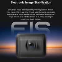 Caméra stabilisée Skydroid C01 HD 4K légère et étanche avec suivi automatique IA et mise au point fixe EIS pour drone