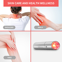 Nouveau stylo de luminothérapie rouge ciblée avec soulagement de la douleur et 4 LED pour usage domestique et commercial