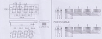 Pantalla LED Profesional de 1.2 Pulgadas, 4 Dígitos, 7 Segmentos, Luz Blanca, Módulo Numérico de Ánodo Común de Gran Tamaño para Relojes de Pared Grandes