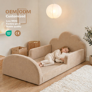 <span class=keywords><strong>Lit</strong></span> en mousse pour enfants rembourré, moderne, sans structure, écologique, personnalisé OEKO-TEX, adapté aux garçons et aux filles - Product Image 1