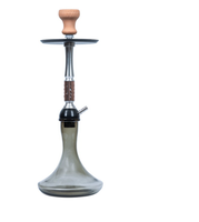 Shisha narguilé une grande barre de fumée avec plusieurs trous pour fumer Stock narguilé