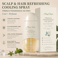 Semprotan Rambut & Kulit Kepala Eucalyptus Menthol Logo Khusus, Pengontrol Bau, Sejuk, untuk Perawatan Rambut Harian