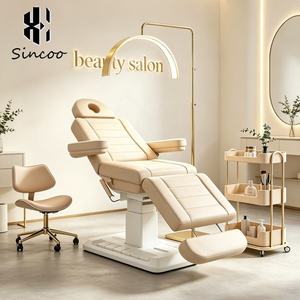 Manufacturer Salon Spa Lash <b>Bed</b> 3/4 Motors Adjustable Spa Treatment Electric Massage Table Facial Chair Cosmetic Beauty <b>Bed</b> - Product Image 1