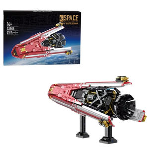 Nouveau modèle de navire de guerre spatial 33905 2107 pièces, échelle 1:8, décoration de bureau, jouet DIY, cadeau pour enfants, ensembles de blocs de construction spatiaux - Product Image 2