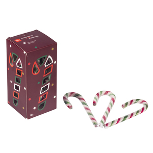 OEM/ODM Bulk Peppermint Candy Canes <strong>Sweets</strong> Colorful Fruity Hard Candy Lollipop in Custom <strong>Gift</strong> <strong>Box</strong> for Christmas Decoration - Product Image 3