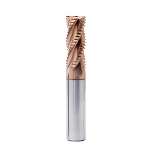 Tungsten <strong>Carbide</strong> Rough <strong>End</strong> <strong>Mill</strong> Coated 4-Flute HRC55 1-20mm Milling Cutter for CNC Machines OUMEIA Brand ODM/OEM - Product Image 4