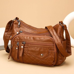 Sacs à main et sacs à bandoulière vintage en cuir PU de luxe 2024, sacs pour femmes de haute qualité, design multi-poches, sacs à bandoulière pour femmes - Product Image 2