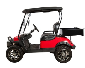 Voitures de golf électriques à châssis en aluminium 4 places, petits véhicules électriques tout-terrain - Product Image 2