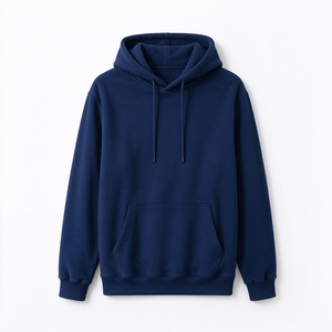 100% Polyester Solid Navy Blue Polar <strong>Fleece</strong> Fabric 250gsm for Hoodie Blanket Garment Sold <strong>by</strong> Roll or Cut Per <strong>Meter</strong> - Product Image 4
