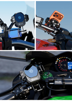 Support de téléphone magnétique anti-vibration pour moto Kewig de haute qualité avec chargeur rapide, accessoires pour moto, support de téléphone flexible