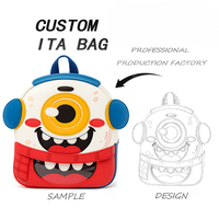 Sac Ita en cuir PU avec fenêtre transparente, motif de Noël fantaisiste, porte-épingles personnalisé en forme de maison en pain d'épices