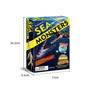 Hot Sell Neues <span class=keywords><strong>Design</strong></span> produkt Kinder fisch Dig Toy Set Komplette Ausgrabungs werkzeuge Sea Monsters Dig Toy - Product Image 6