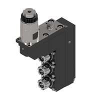 Support d'outil de perçage frontal KUHO à 3 trous, support d'outil de perçage CNC haute précision pour tournage et usinage de métaux OEM